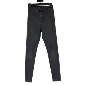 Nineteen 91 High Rise Black Jegging Jeans Size 4 Crop Skinny Stretch 2843